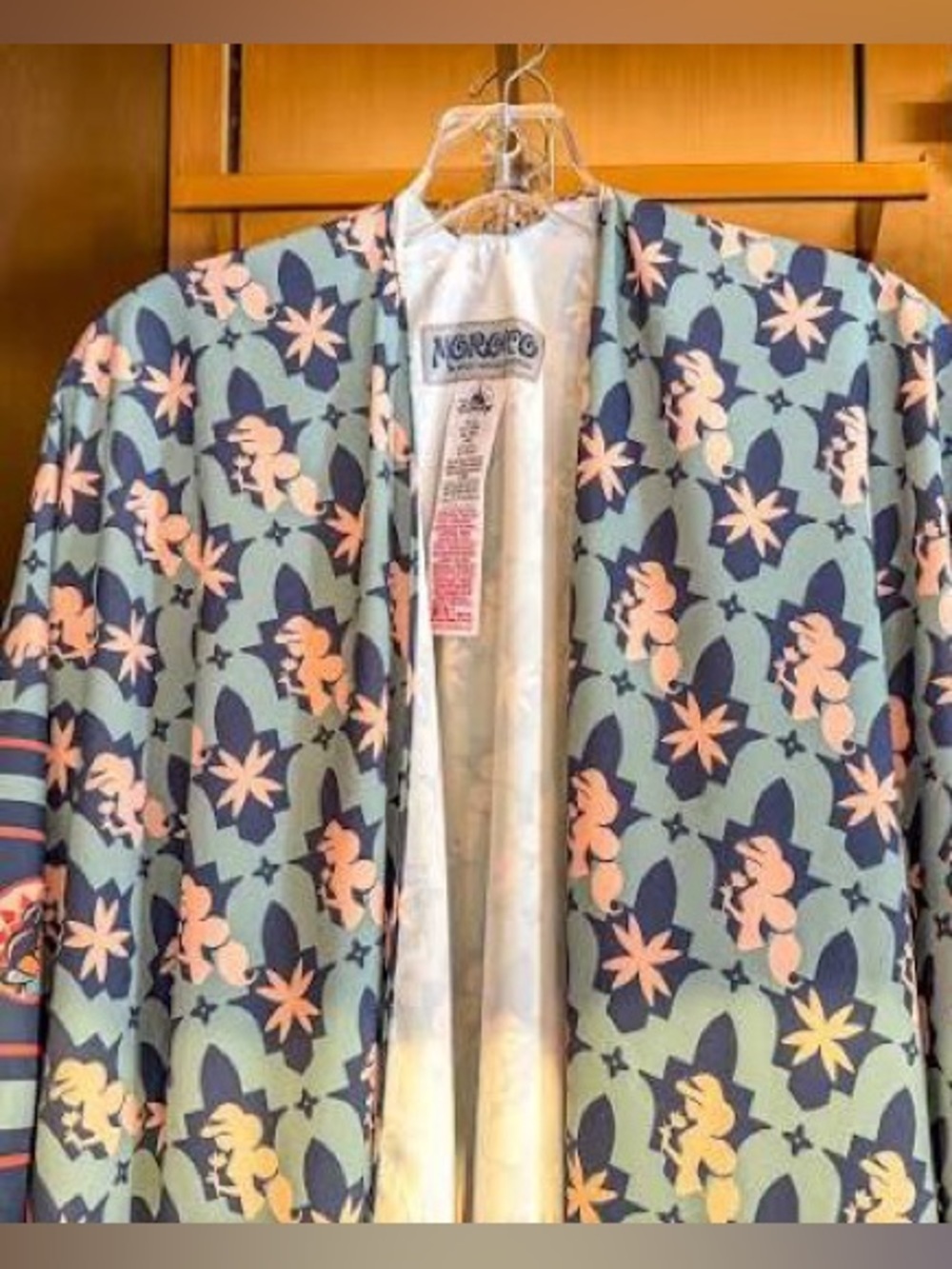 Disney Epcot WORLD SHOWCASE Morocco Aladdin Jasmine kimono NWT